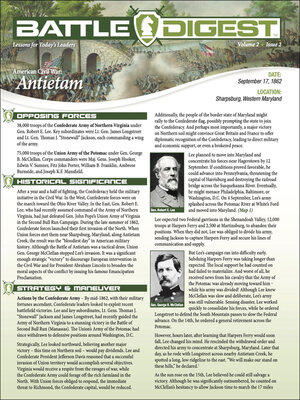 cover image of Battle Digest: Antietam